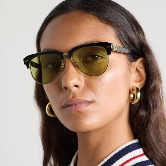 Miu Miu | Accessories | New Miu Miu Smu 9z Ab07o Black Green 